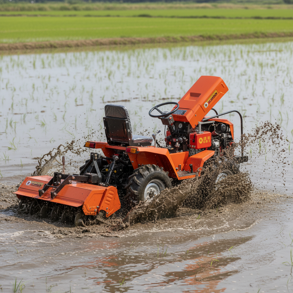 Tractor Implement - Tropical Climate Adapt Wheeled Farm Tractor