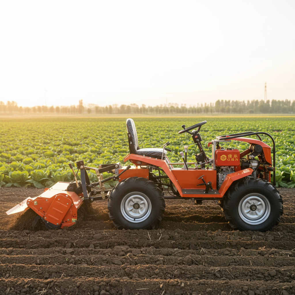 Tractor Implement - All Terrain Wheeled Agricultural Tractor with