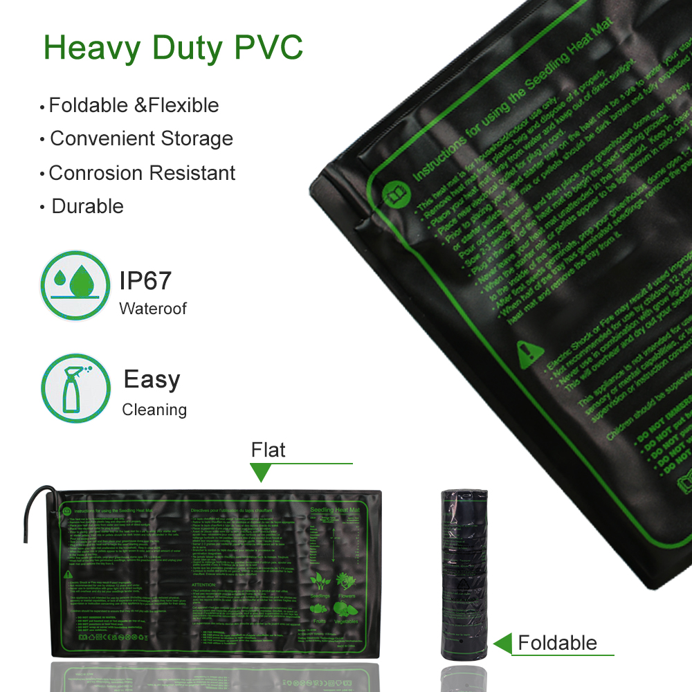 Seedling Heat Mat - Seedling Heating Pad 3 Sizes Waterproof