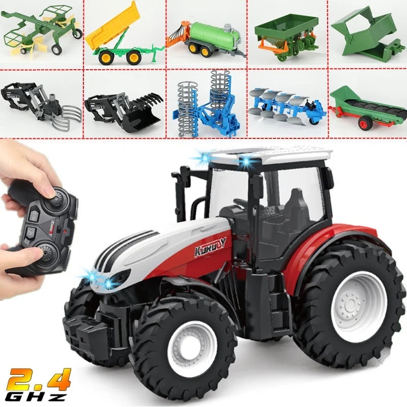 1/24 2.4G RC Farmer Car Toys S - Tractor Implement reseña y precio