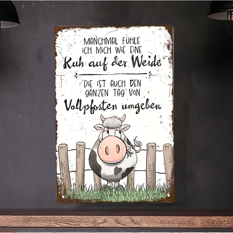 1pc Vintage Farmhouse Metal Wa - Agriculture Farming Poster reseña y precio