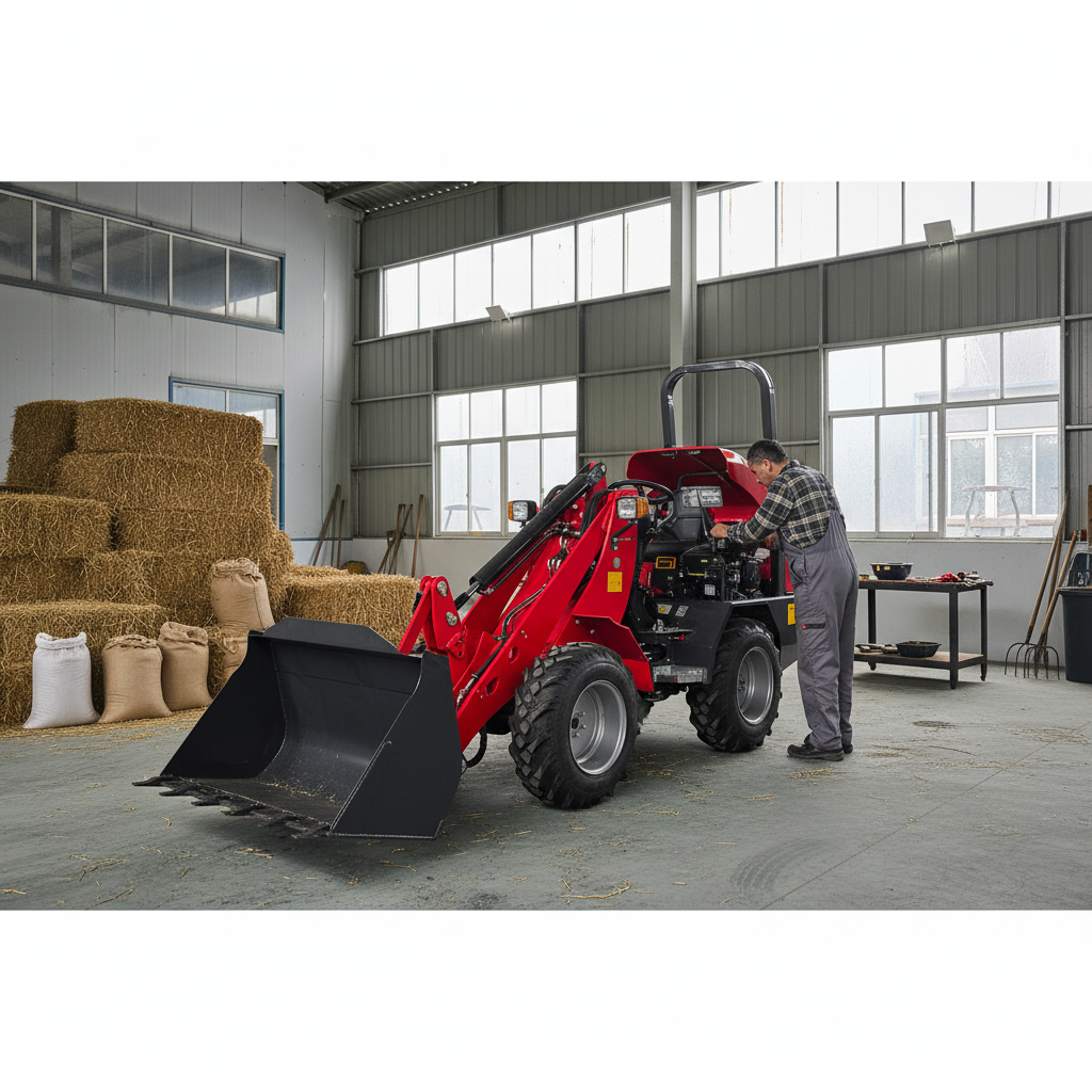 2Ton Telescopic Arm Loader wit - Farming Agriculture reseña y precio