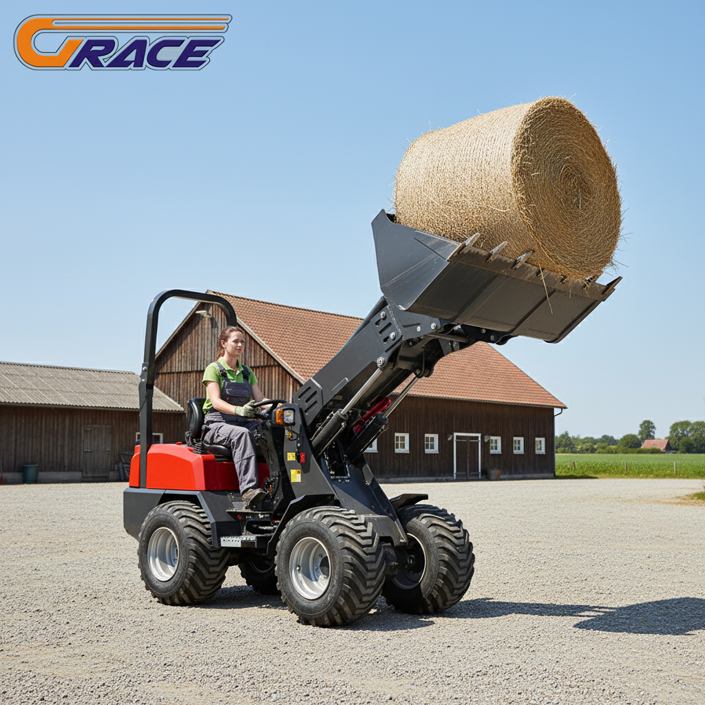 2Ton Telescopic Arm Loader wit - Farming Agriculture reseña y precio