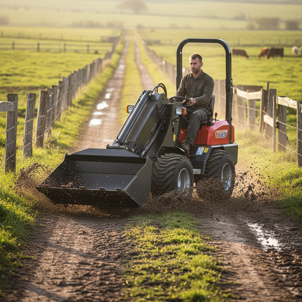 2Ton Telescopic Arm Loader wit - Farming Agriculture reseña y precio