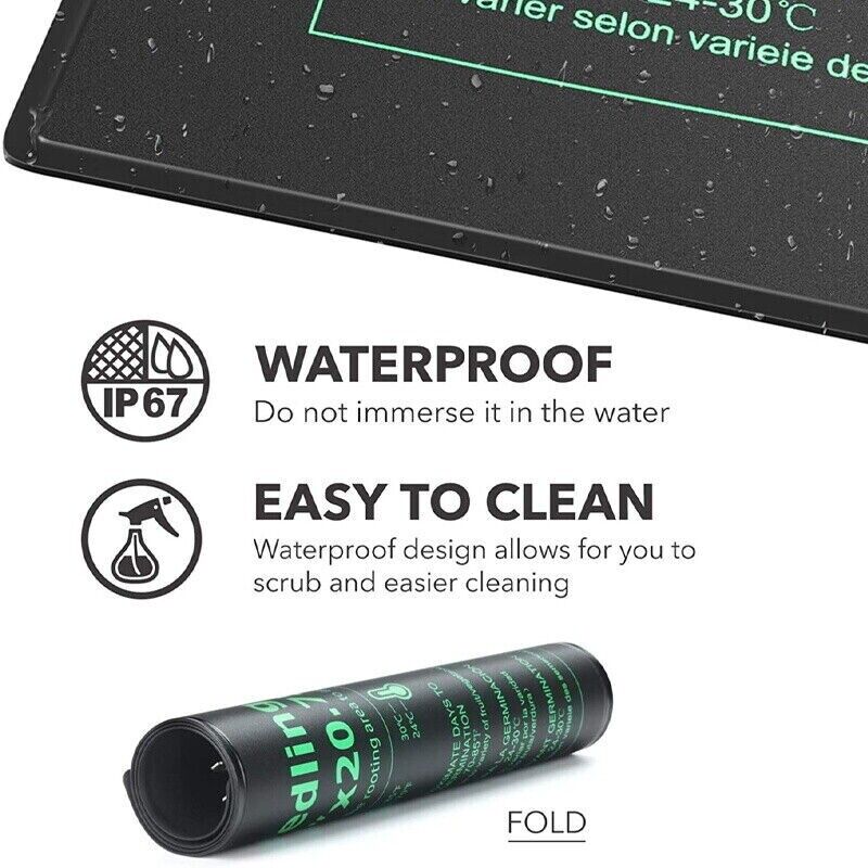 LERWAY 21W Seedling Heating Ma - Seedling Heat Mat reseña y precio