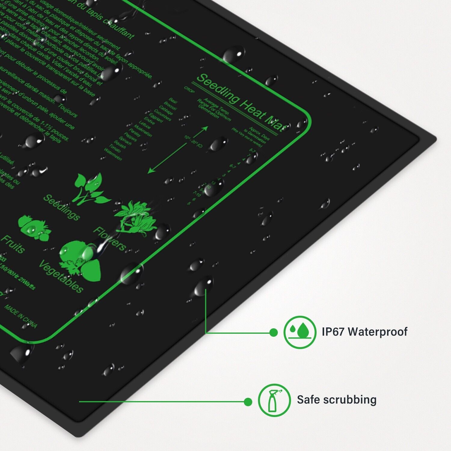 LERWAY 21W Seedling Heating Ma - Seedling Heat Mat reseña y precio