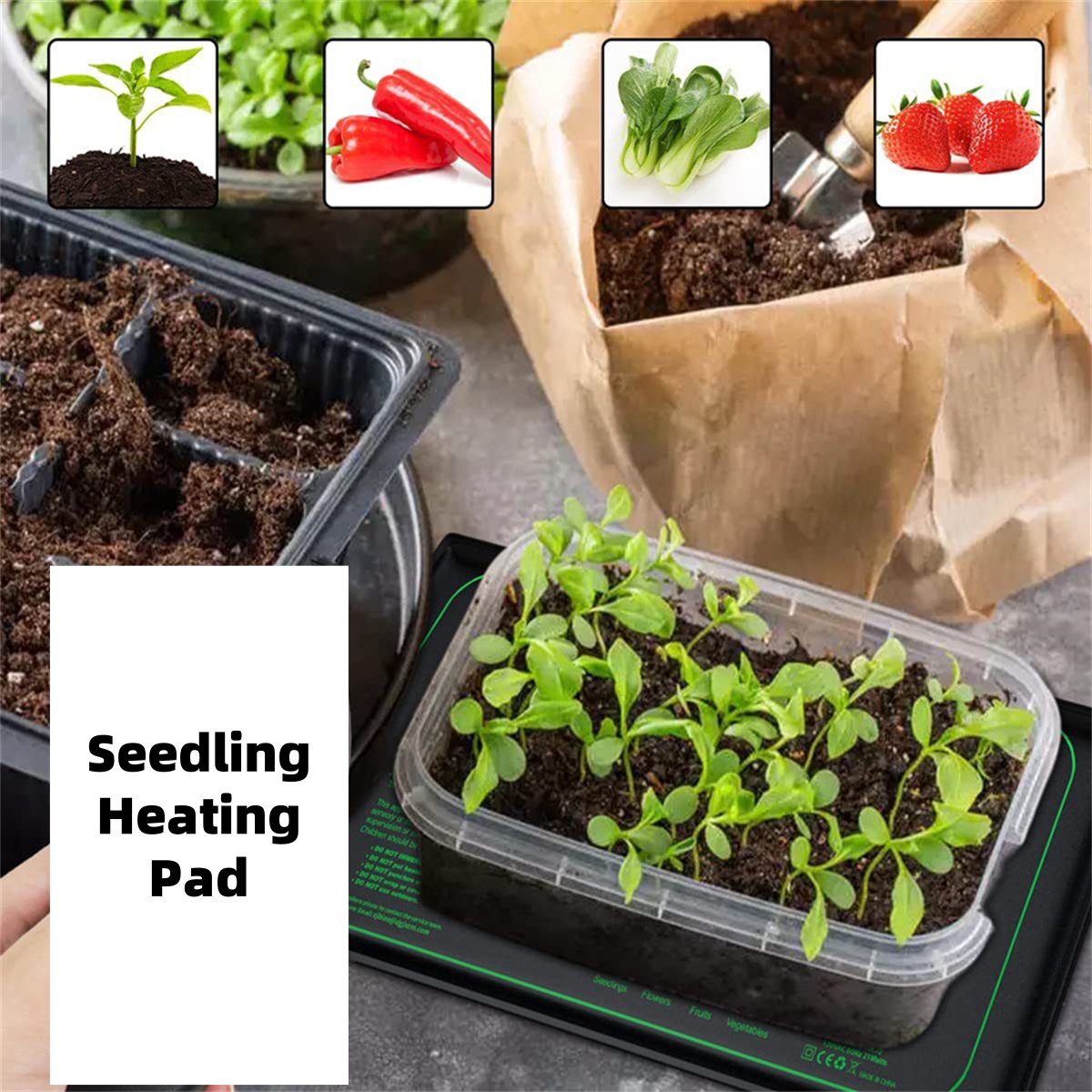 20W Seedling Heating Pad 230V  - Seedling Heat Mat reseña y precio