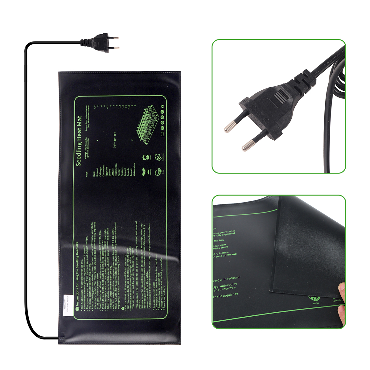 20W Seedling Heating Pad 230V  - Seedling Heat Mat reseña y precio
