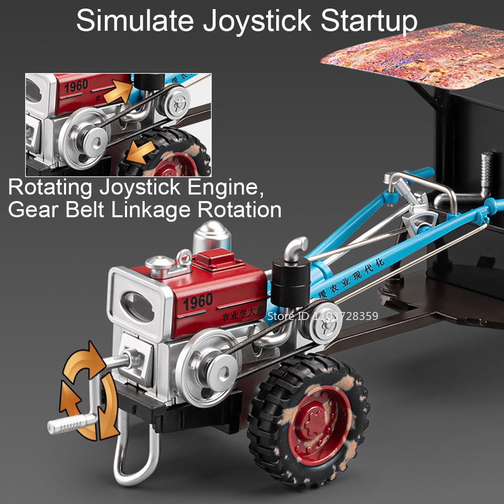 1:32 Walking Tractor Model Toy - Tractor Implement reseña y precio