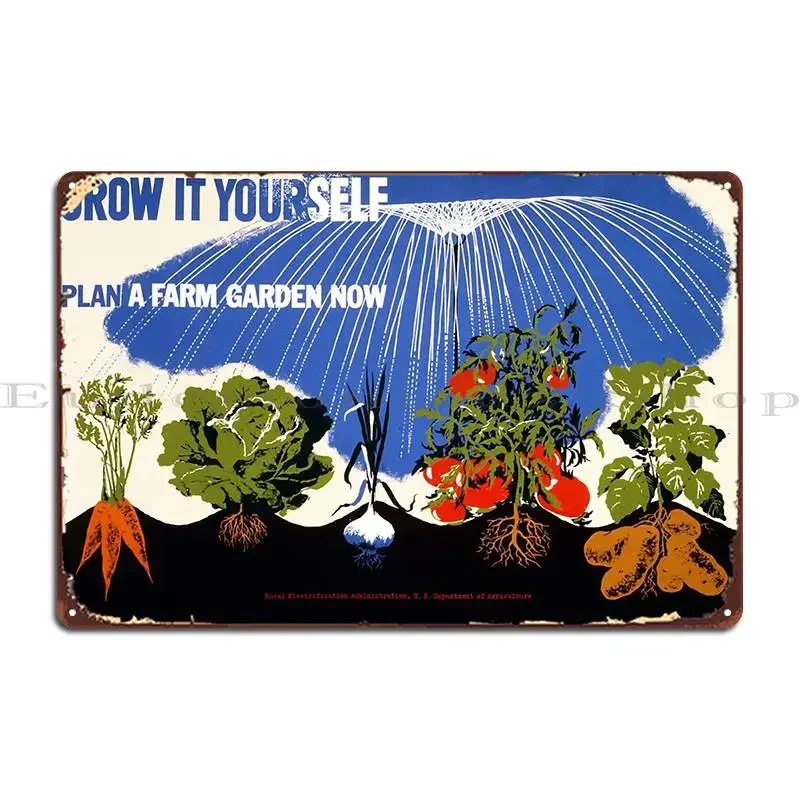 Grow It Yourself Plant A Farm  - Agriculture Farming Poster reseña y precio