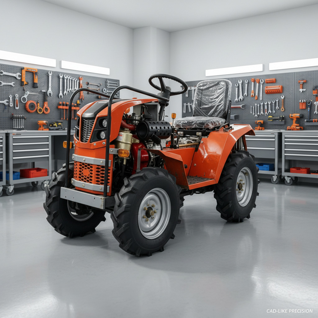 Upgraded Version Diesel Wheele - Tractor Implement reseña y precio