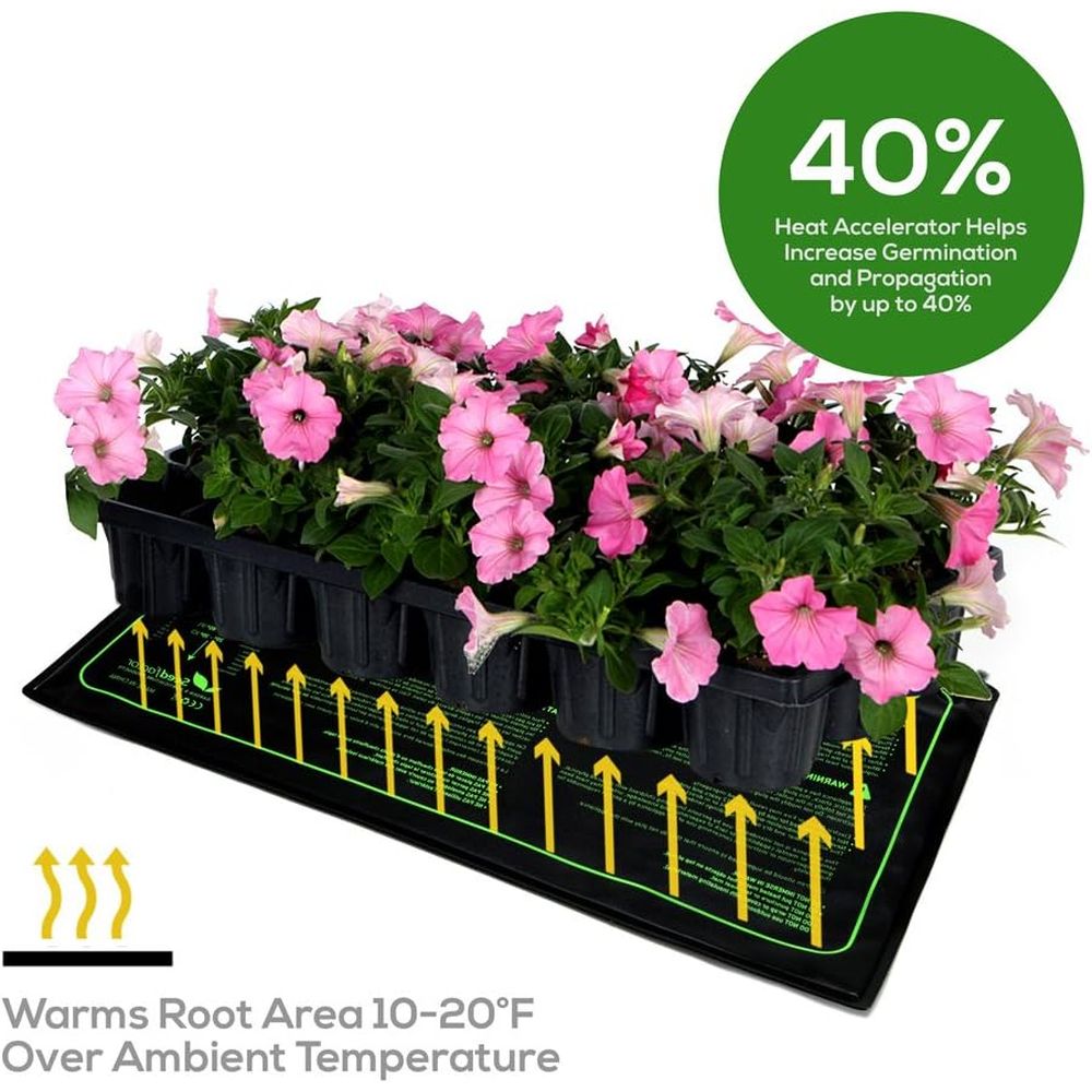 Certified Seedling Heat Mat, W - Seedling Heat Mat reseña y precio