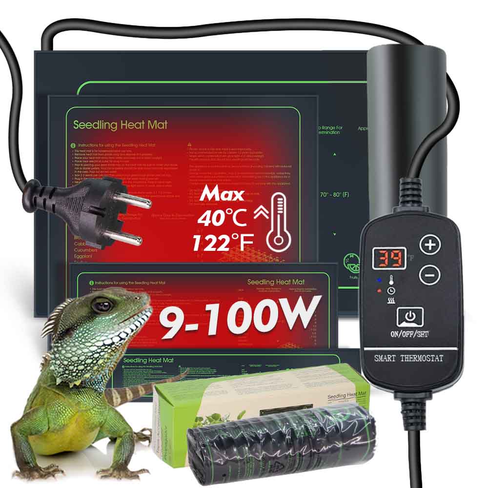 9-100W PVC Plants Heating Pad  - Seedling Heat Mat reseña y precio