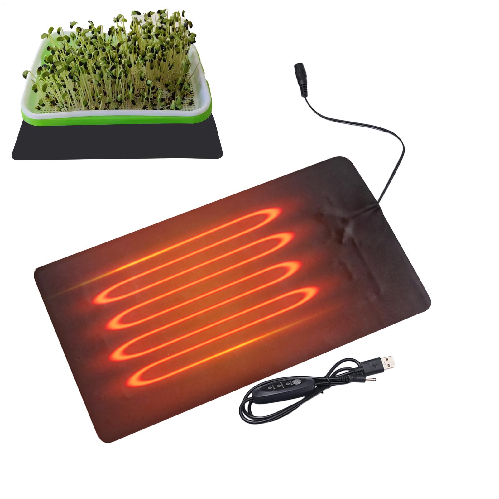 8.5W USB Seedling Heat Mats 3  - Seedling Heat Mat reseña y precio
