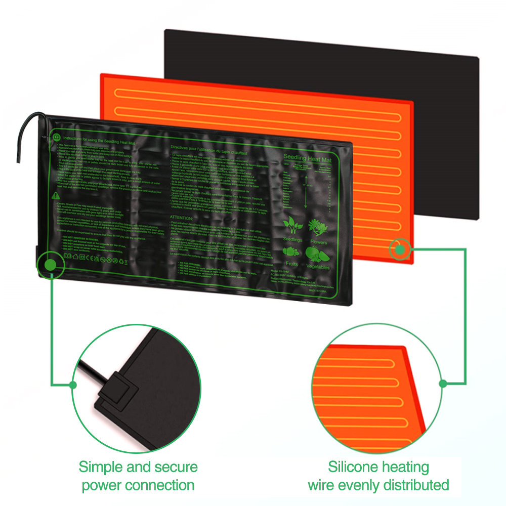 Seedling Heating Pad 3 Sizes W - Seedling Heat Mat reseña y precio