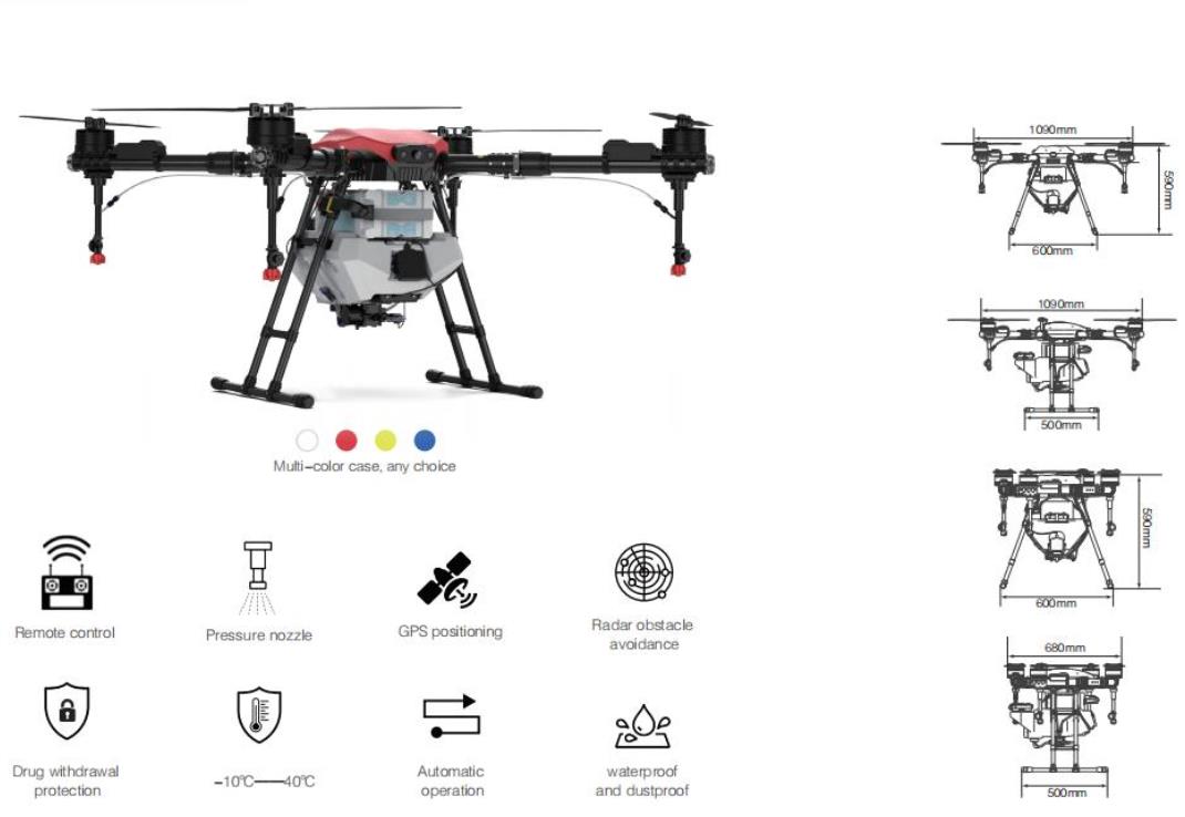 Professional 16L Agricultural  - Farming Agriculture Drone reseña y precio