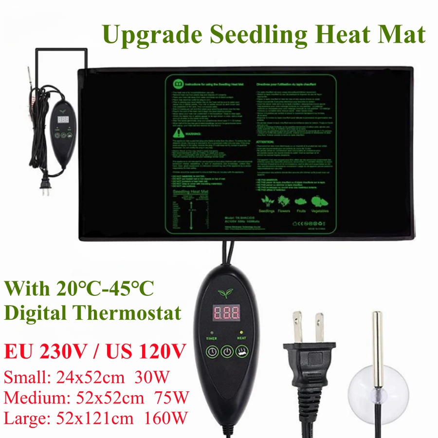 3 Sizes Upgrade Seedling Heat  - Seedling Heat Mat reseña y precio