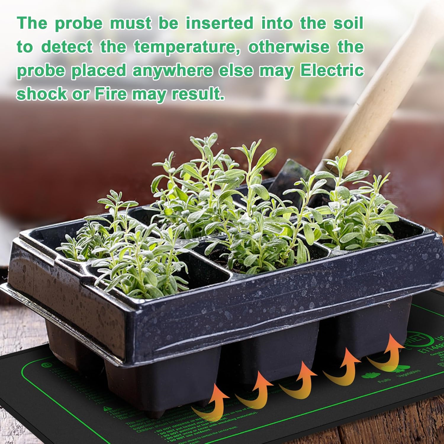 Seedling Heat Mat With Digital - Seedling Heat Mat reseña y precio