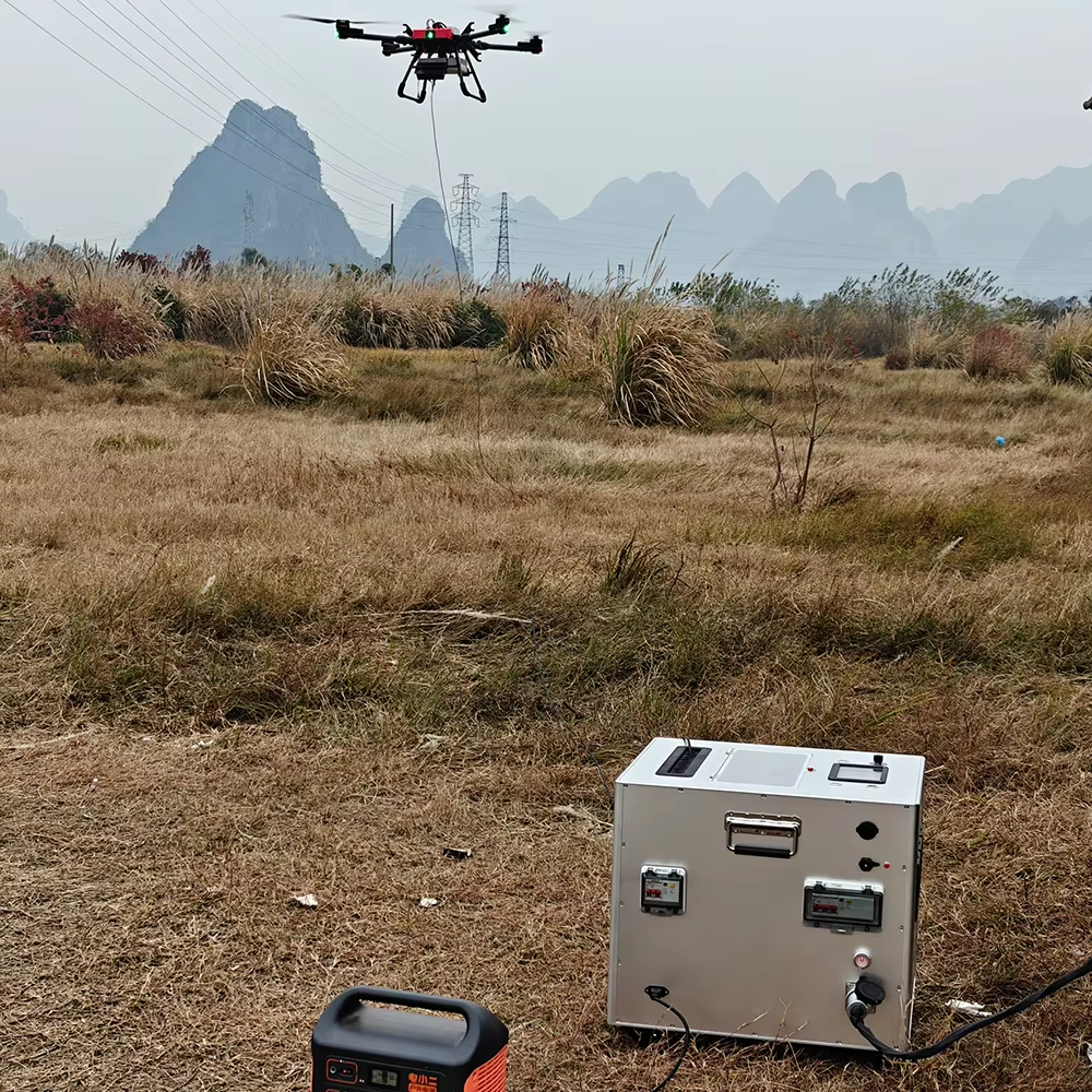 Tether Dr one Ground Power Sta - Farming Agriculture Drone reseña y precio