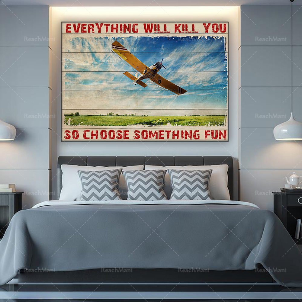 Farming aircraft crop duster p - Agriculture Farming Poster reseña y precio