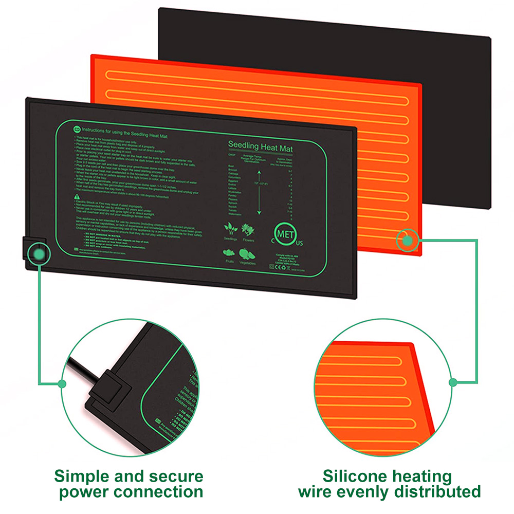 10/25/50CM Seedling Heat Mat I - Seedling Heat Mat reseña y precio