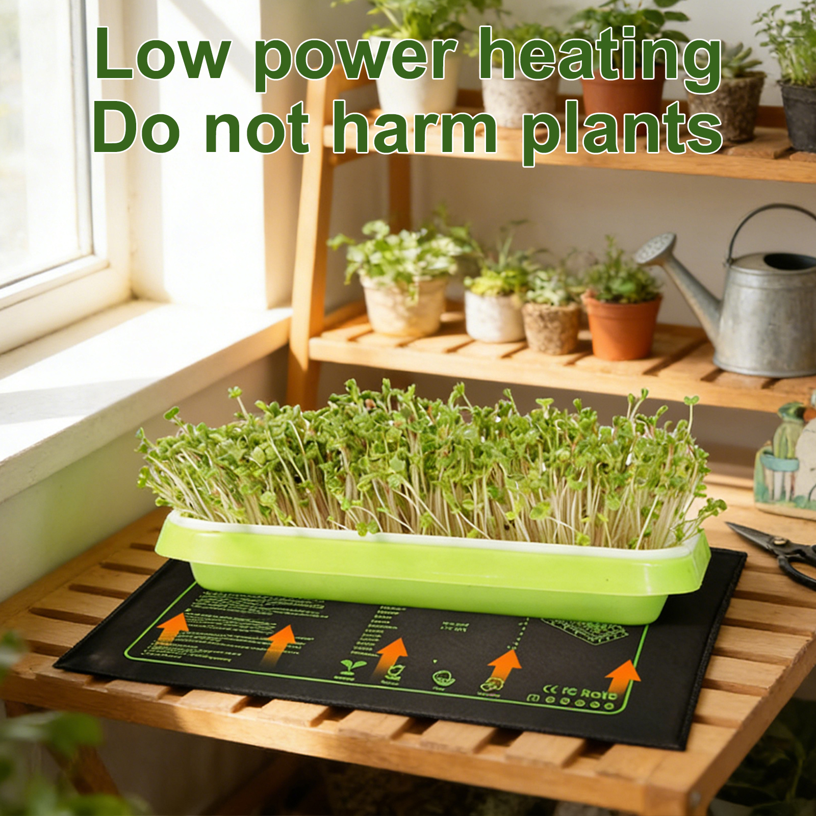 20W Plants Seedling Heating Pa - Seedling Heat Mat reseña y precio